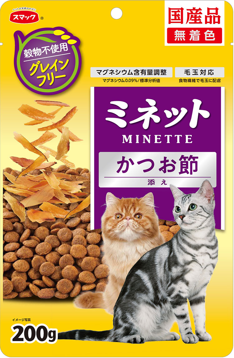 Minette(ミネット)グレインフリー 国産かつお節添え